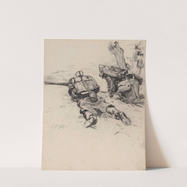 Military Men by James Ensor