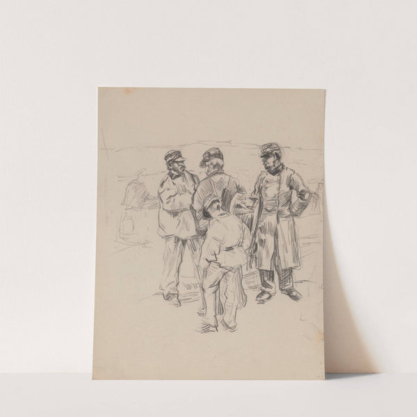 Military Men by James Ensor