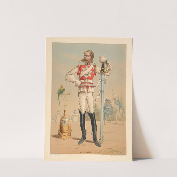 Military types, Prussia, 1862 Bodyguard by Draner