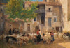 Milking time in Antícoli Corrado