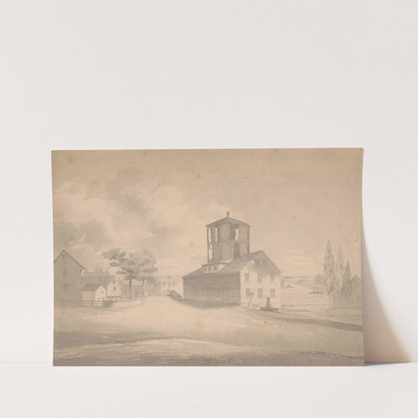 Mill at Ipswich on road to Newbury Port by John Rubens Smith