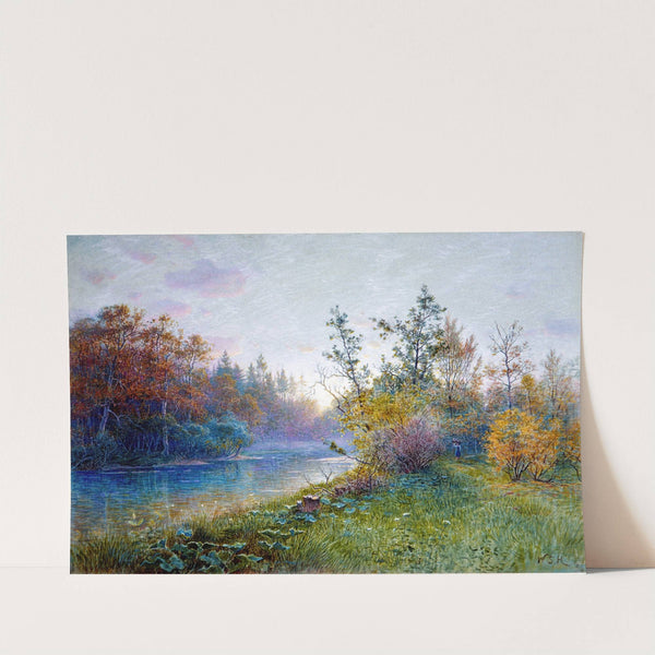 Mill Dam in Traunstein by William Stanley Haseltine