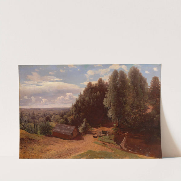 Mill in the Forest Clearing by Volodymyr Orlovsky