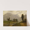 Mill near Weesen by Karl Girardet