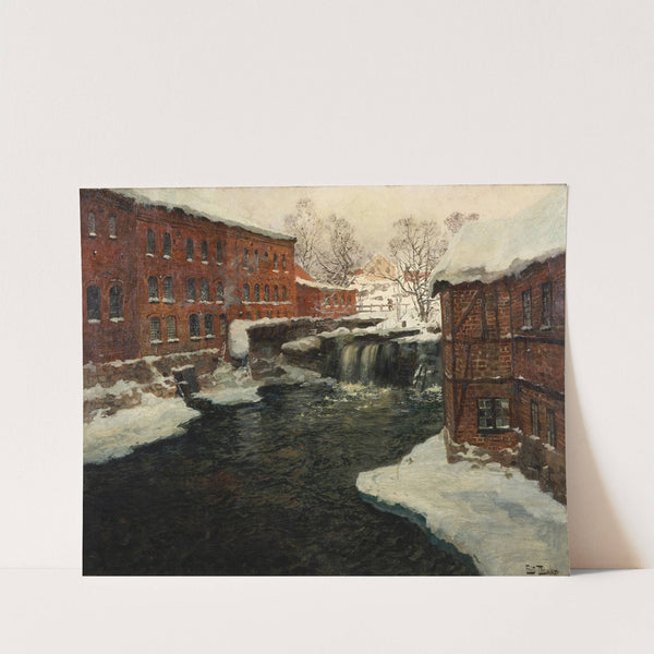Mill Scene by Frits Thaulow