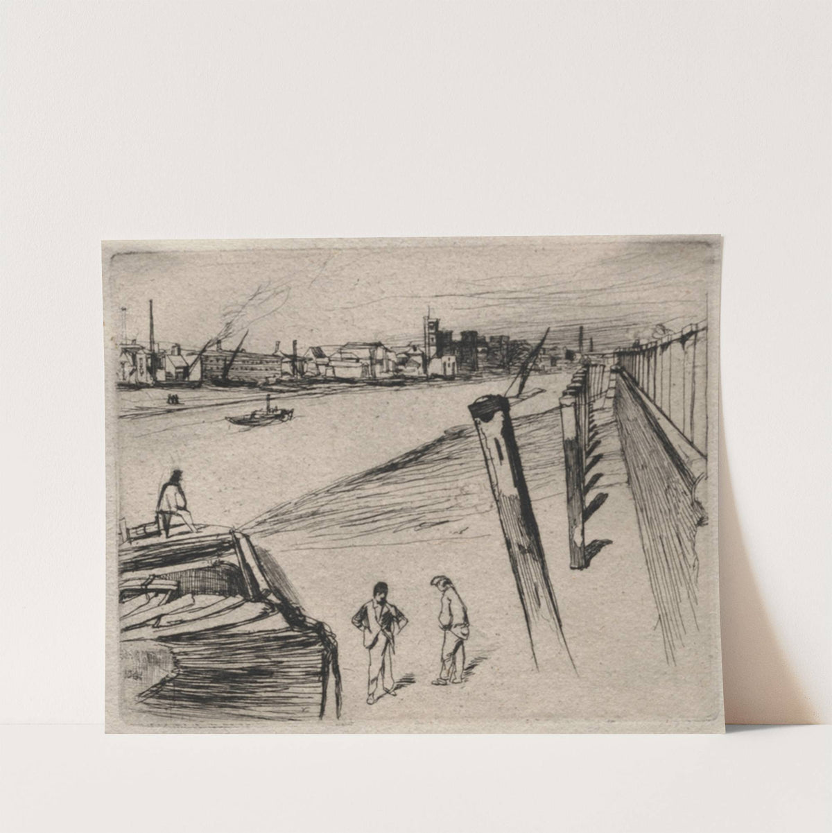 Millbank (1861) by James Abbott McNeill Whistler