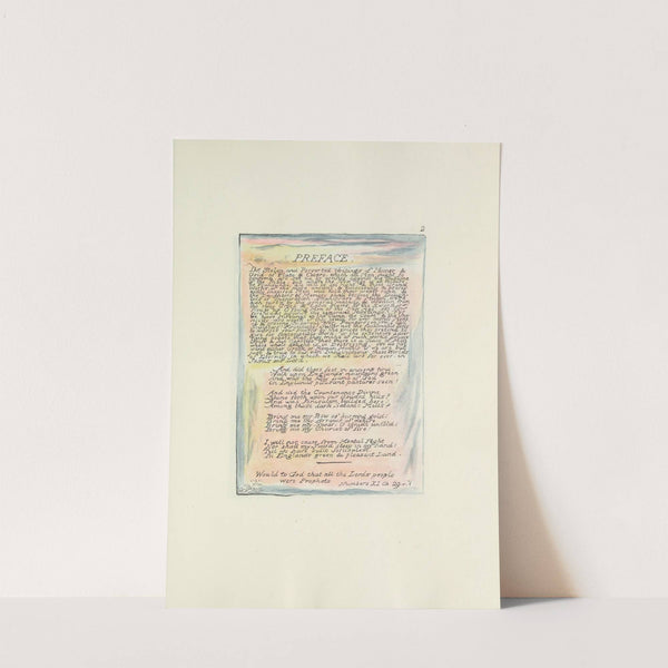 Milton, a poem in 2 books Pl.02 (19th century) by William Blake