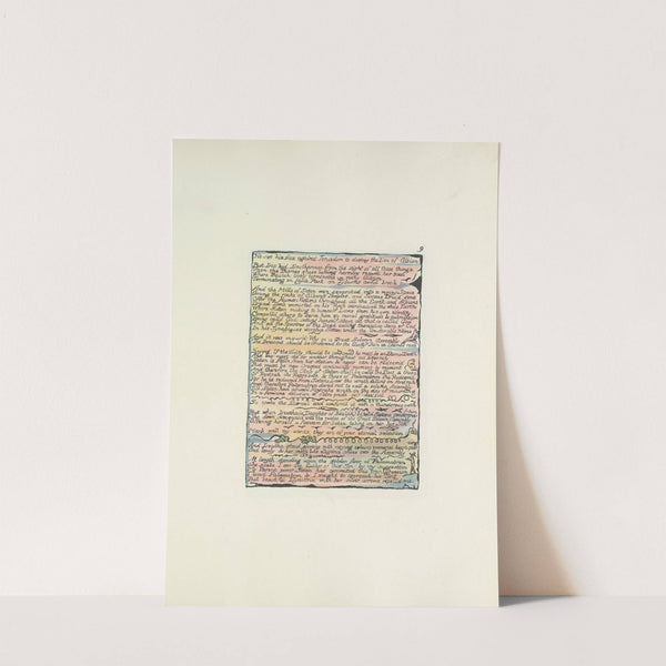 Milton, a poem in 2 books Pl.09 (19th century) by William Blake