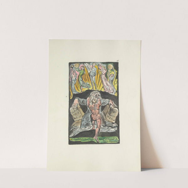 Milton, a poem in 2 books Pl.15 (19th century) by William Blake