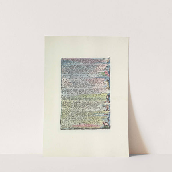 Milton, a poem in 2 books Pl.17 (19th century) by William Blake