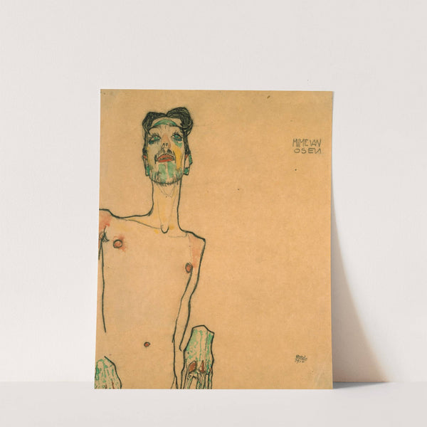 Mime van Osen (1910) by Egon Schiele