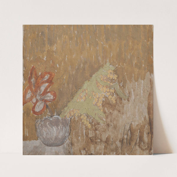 Mimosa and Flowers in a Vase (circa 1930) by Gwen John