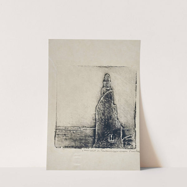 Minaret de Touloun (Caire) (1913) by Pierre Roche