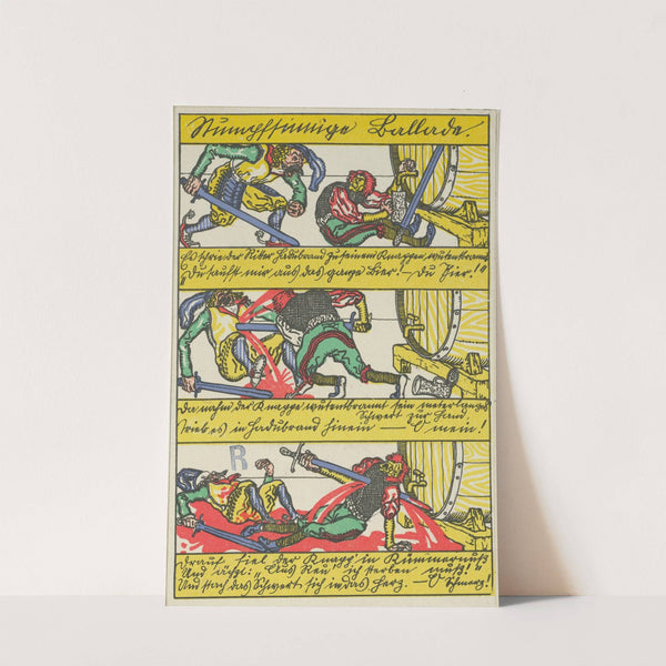 Mindless Ballad (Stumpfsinnige Ballade) (1911) by Moriz Jung