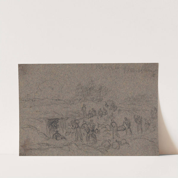 Mine, Petersburg by Alfred Rudolph Waud