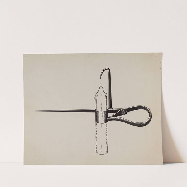 Miner's Candlestick by Florence Huston