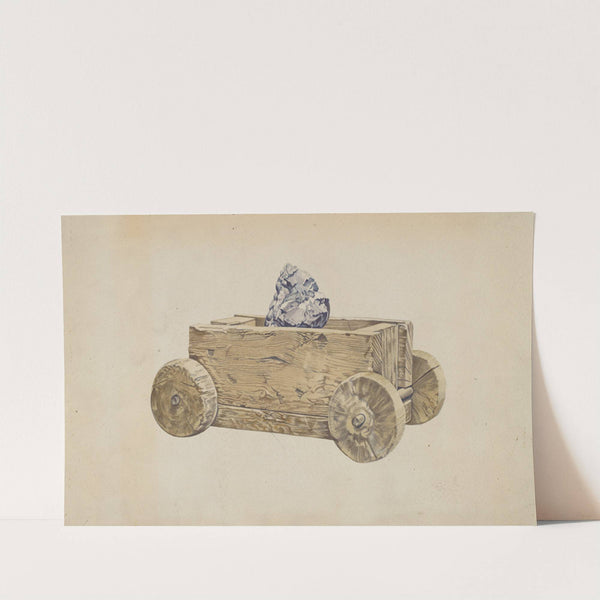 Miner's Cart by Frank Eiseman