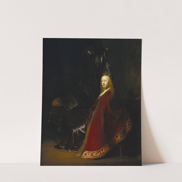 Minerva by Rembrandt van Rijn