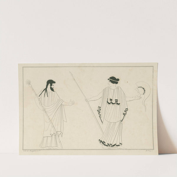 Minerva and Jupiter (1844-1861) by A. Rey