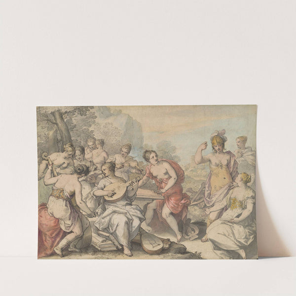 Minerva and the Muses by Hans Rottenhammer