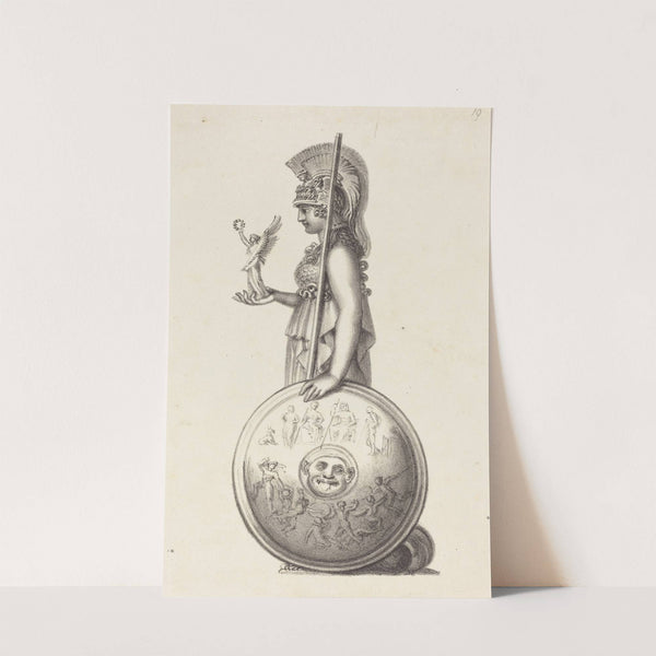 Minerva, by Phidas, published 1829 by Maria Denman