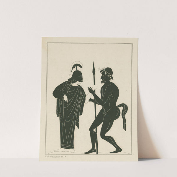 Minerva disputes with Marsyas (1844 - 1861) by Aubin Louis Millin