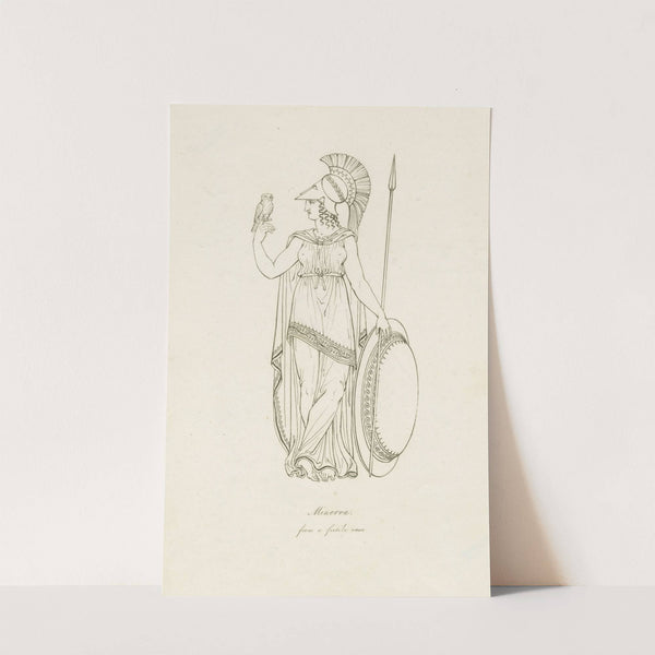 Minerva, from a fictile vase (1812)