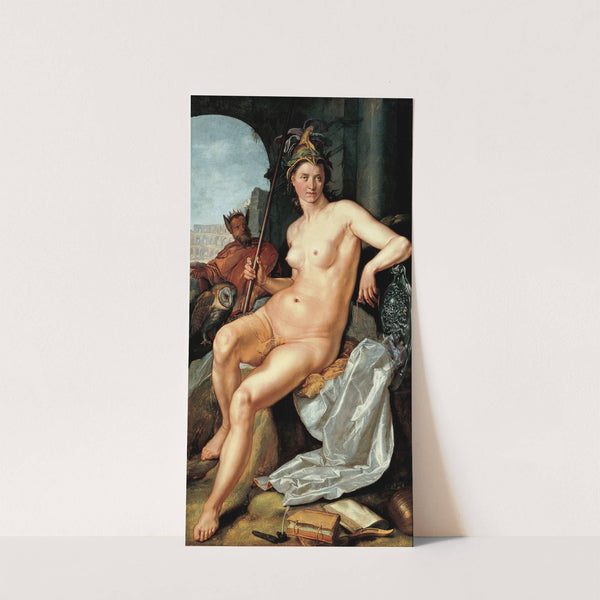 Minerva by Hendrick Goltzius
