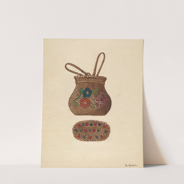 Miniature Basket (c. 1936) by Grace Halpin