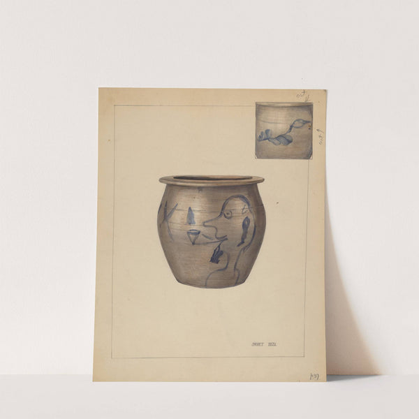 Miniature Crock by Janet Riza