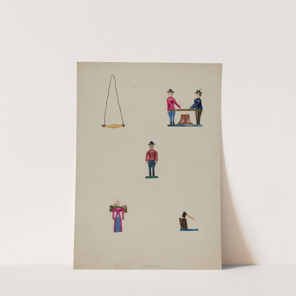 Miniature Lumber Camp by Alfonso Moreno