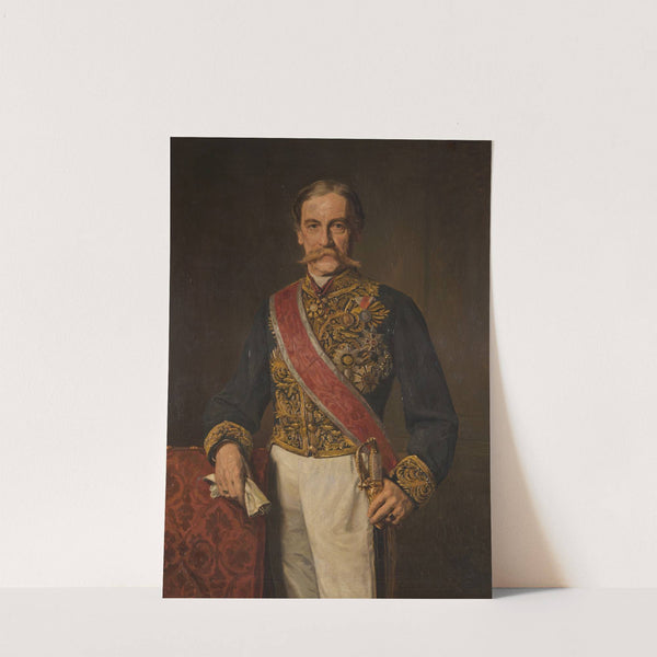 Minister Karl Hohenwart, Graf von Gerlachstein by Rudolf Konopa