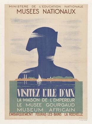 Ministère de l’Education Nationale, Musées Nationaux. Visitez l’île d’Aix (1939)