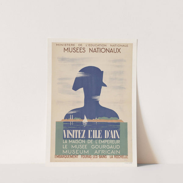 Ministère de l’Education Nationale, Musées Nationaux. Visitez l’île d’Aix (1939) by N. Béraud
