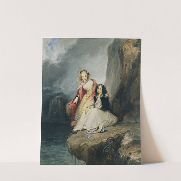 Minna and Brenda by Antoine Johannot