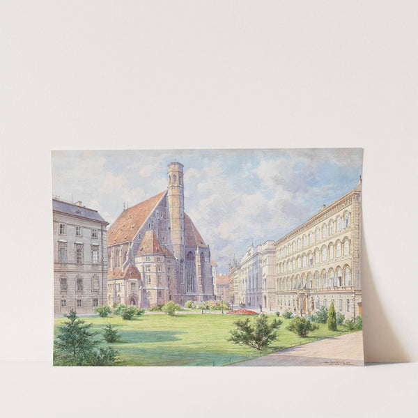 Minoritenkirche in Vienna by Ludwig Hans Fischer