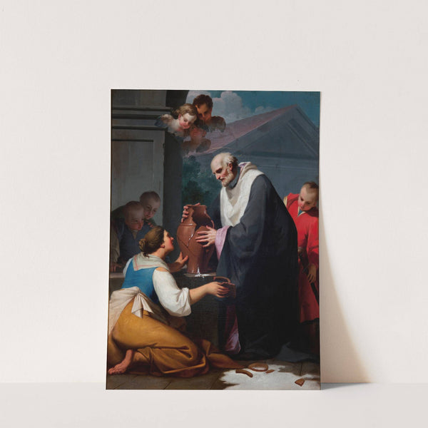 Miracle of St Jan Kanty (1767) by Tadeusz Kuntze-Konicz
