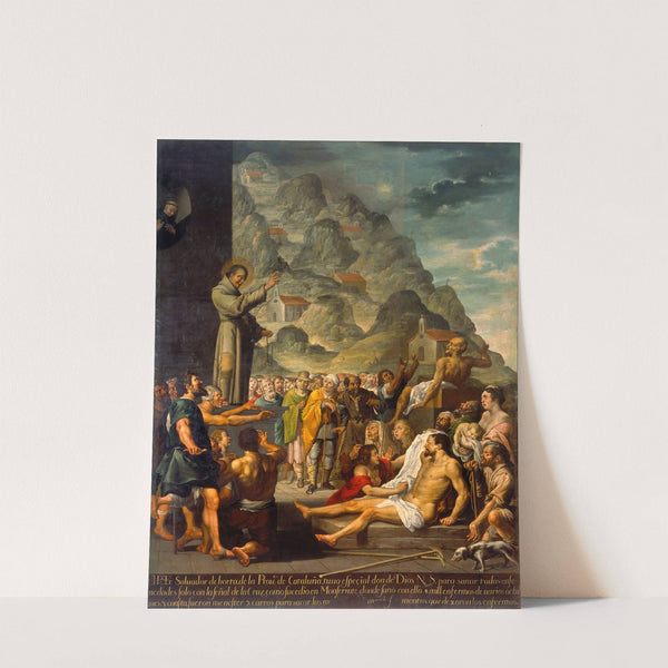 Miracles Of The Blessed Salvador Of Horta by José Juárez