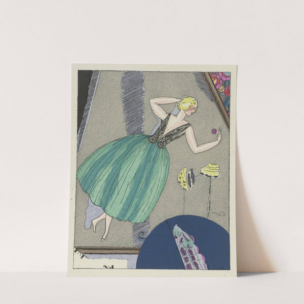 Mirage ; Robe du soir, de Paul Poiret by Mario Simon