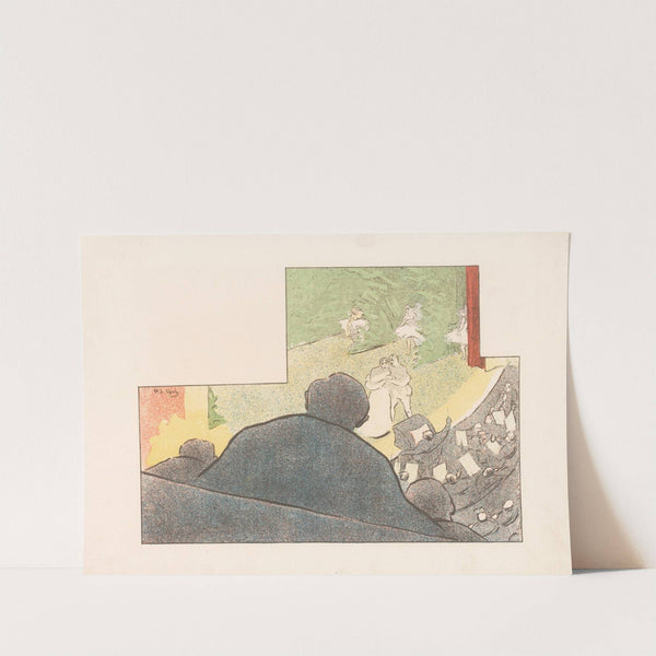 Mirages (1892-1893) by Henri-Gabriel Ibels