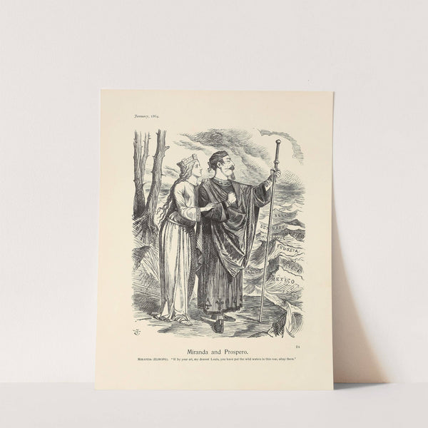 Miranda and Prospero by Sir John Tenniel