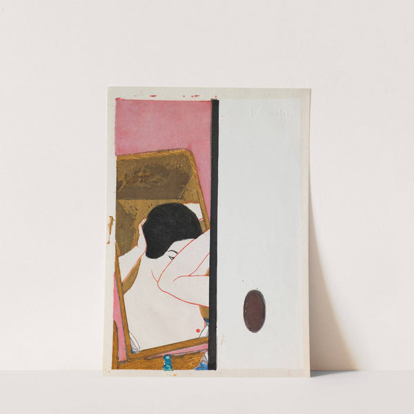 Mirror by Onchi Kōshirō