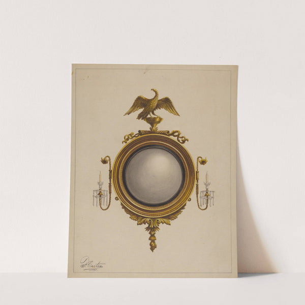 Mirror (one of a pair) by Ferdinand Cartier