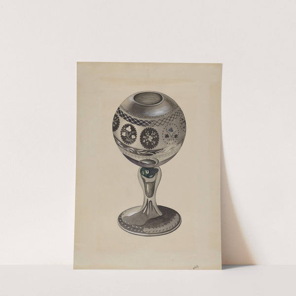 Mirrored Glass Vase by Edward White