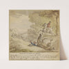 Miseries of games and sports; In hunting – while you are leading the field . . . To be suddenly . . . In the ditch . . . by Thomas Rowlandson