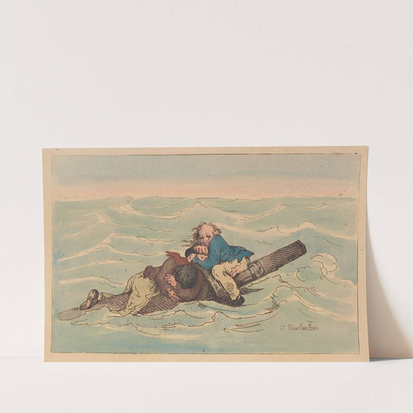 Misery (1794) by Thomas Rowlandson