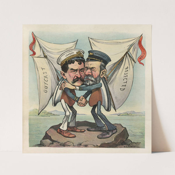 Not up to the mark yet (1893) by Joseph Ferdinand Keppler