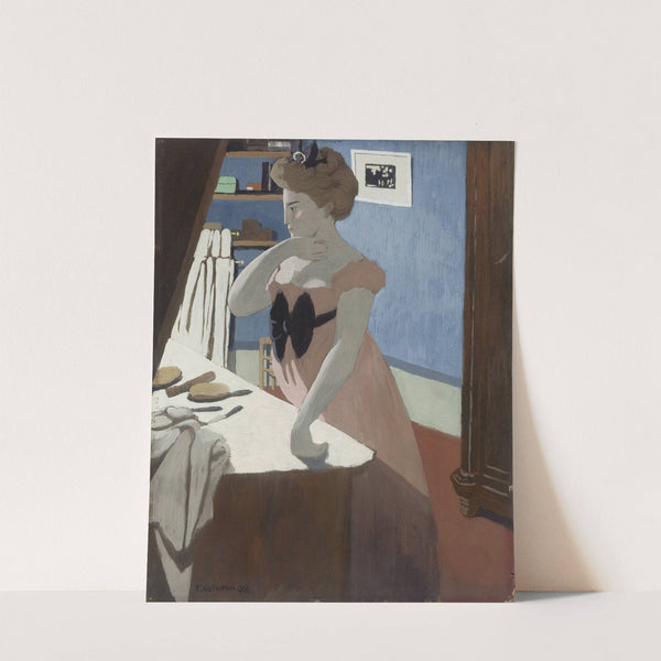 Misia à sa coiffure Misia at Her Dressing Table (1898) by Félix Vallotton