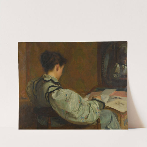 Miss Alice Watson, the Artist's Sister by George Spencer Watson