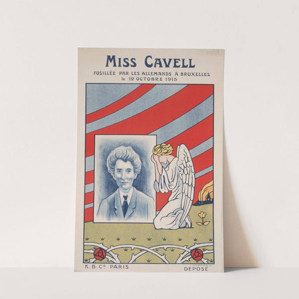 Miss Cavell fusillée par les Allemands à Bruxelles le 12 octobre 1915 by K. Co